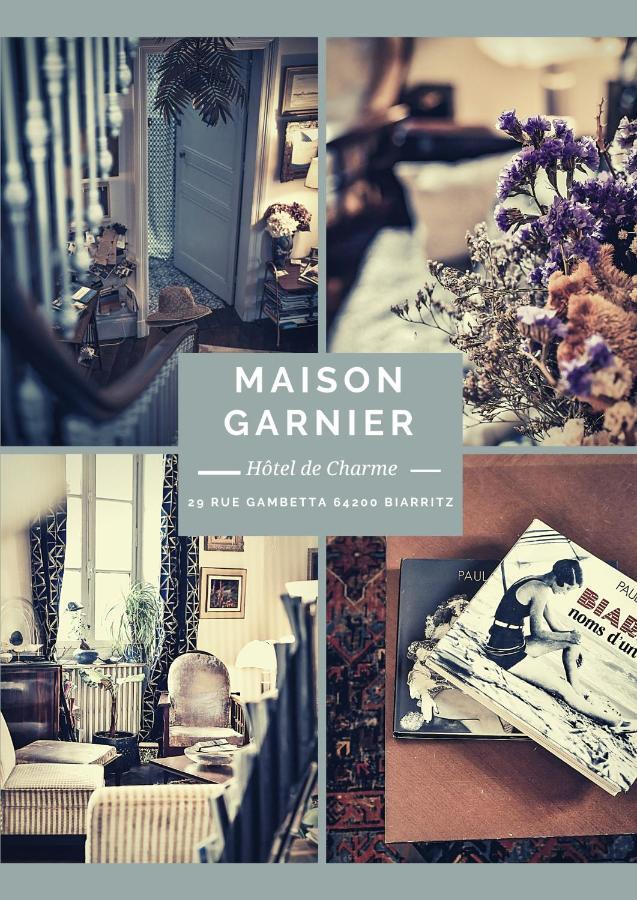 Maison Garnier Hotel De Charme Biarritz Dış mekan fotoğraf