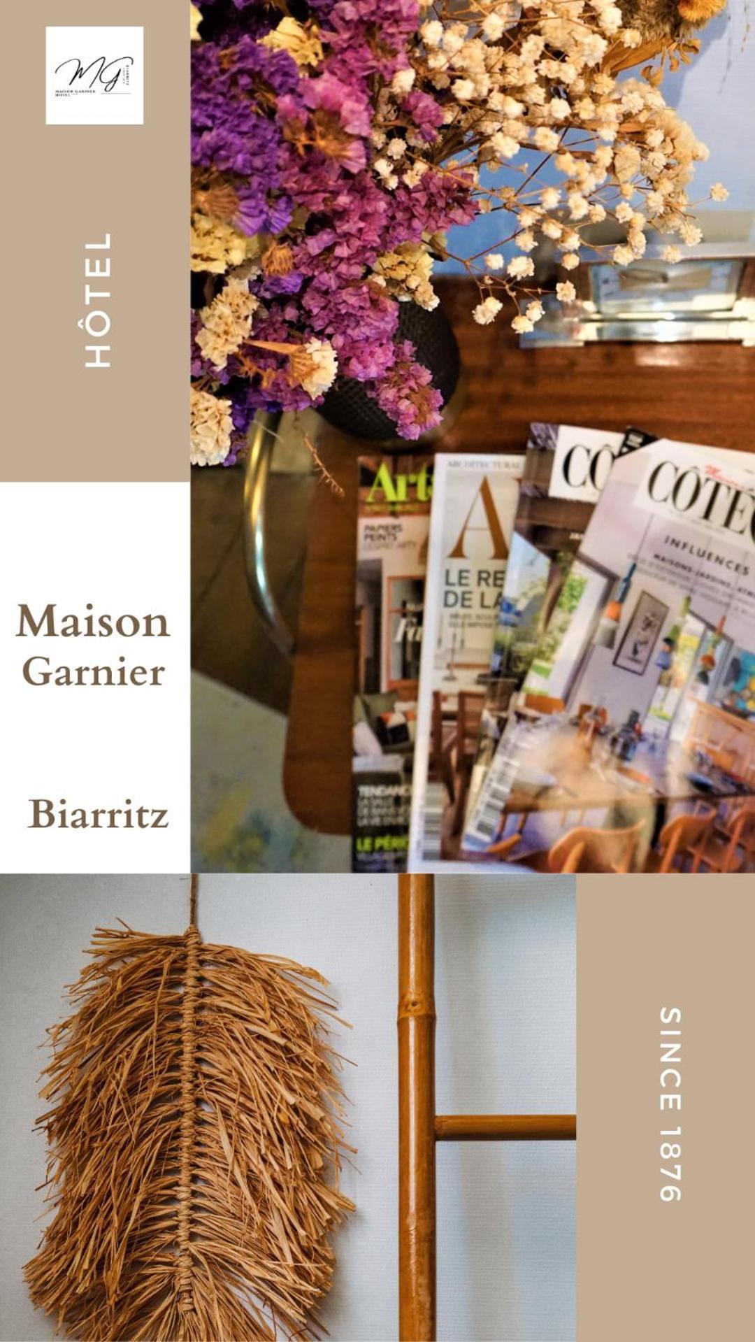 Maison Garnier Hotel De Charme Biarritz Dış mekan fotoğraf